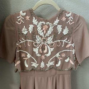 Frock and frill midi dress